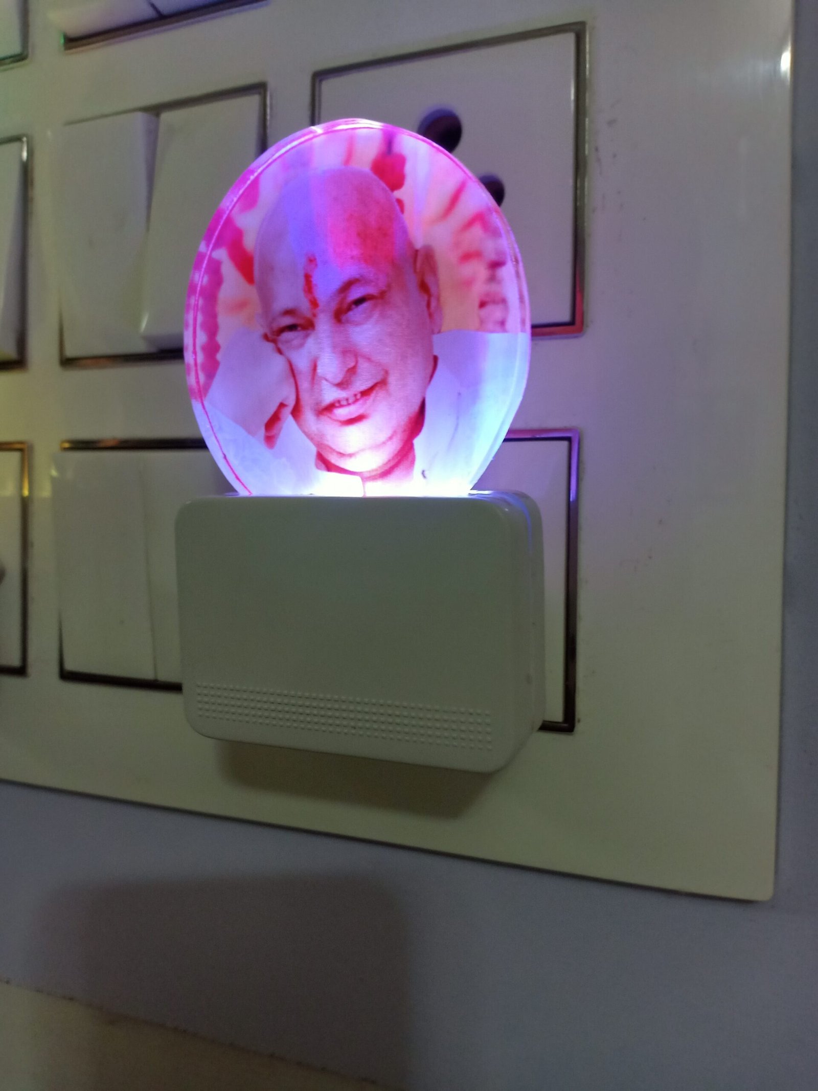 Guruji Lamp - Led night light, Jai Guruji